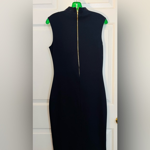 Never worn! Fitted midi dress. - Picture 3 of 3